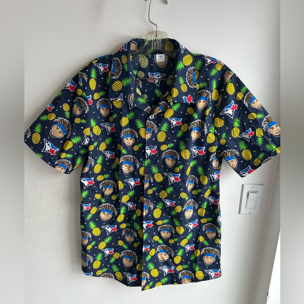 Toronto Blue Jays Lourdes Gurriel Jr Mens Shirt XL Blue Limited Pina Power MLB